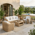Poltrona in giunco President 89X89H80 