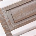Panchina intagliata in legno di abete 115X45H85