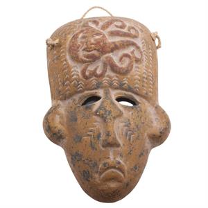Maschera decorativa in terracotta 60H35