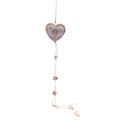 Decorazione cuore in metallo in confezione da 4