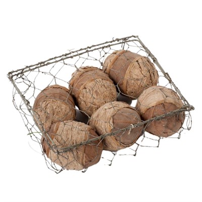 Confezione con uova decorative 