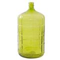 Vaso in vetro verde Ø28H57
