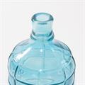 Vaso azzurro in vetro Ø11H19 