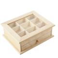 Scatola per decoupage con cassetto 24X20H9