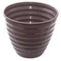 Vaso in latta marrone Ø26H22