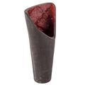 Vaso in terracotta rosso 23x12H43