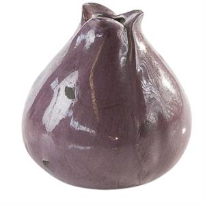 Vaso in ceramica viola Ø13H13
