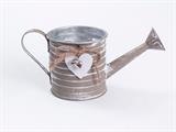 Portavasi multicolor in latta in set di 4 Ø11H11 