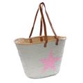 Borsa in palma con stella 53X24H35