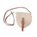 Borsa in palma a mezzaluna 29x23H9 