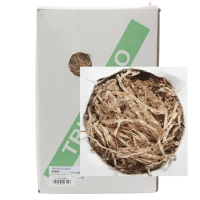 Truciolo di carta color avana in confezione da 5 kg (prezzo per kg.)
