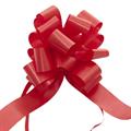 Fiocco rosso in pvc 19 mm in confezione da 50