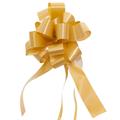 Fiocco oro opaco in pvc 19 mm in confezione da 50