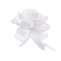 Fiocco bianco in pvc 19 mm in confezione da 50