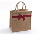 BORSINA JUTA NAT.FIO.ROSSO 25X15H25 MADE IN INDIA