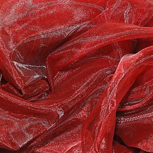 Telo in organza bordeaux 150X300