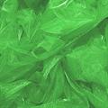 Telo in organza verde 150X300