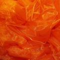 Telo in organza arancione 150X300