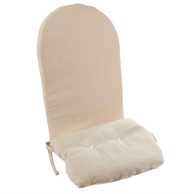 Cuscino in cotone ecrù 50H115