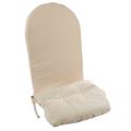 Cuscino in cotone ecrù 50H115