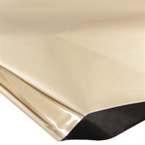 Busta oro metallizzato 15x25 in confezione da 50 