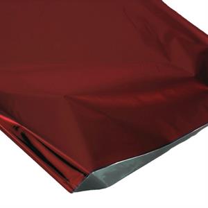 Busta metallizzata rossa 25x40 in confezione da 50