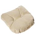 Cuscino per seduta ecrù 45x45
