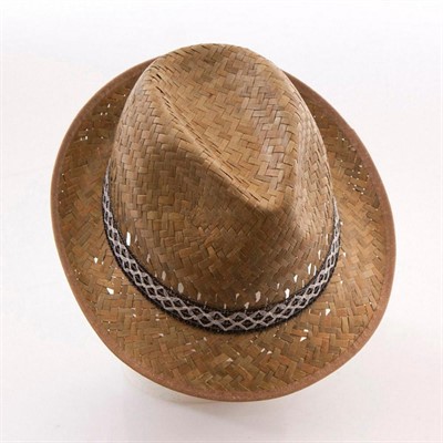 CAPPELLO PAGLIA ALPINO TRAFORATO TAGLIA 57