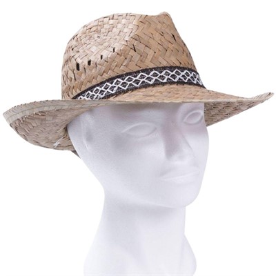 Cappello in paglia traforato taglia 58