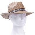 Cappello in paglia traforato taglia 58