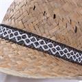 Cappello Alpino misura 59 in paglia traforato 