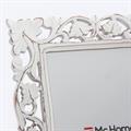 Portafoto bianco intagliato 32x44