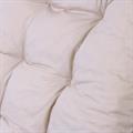 Dondolo in rattan noce con cuscino Manao 60X117H109