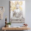 Quadro dipinto Buddha 80x120