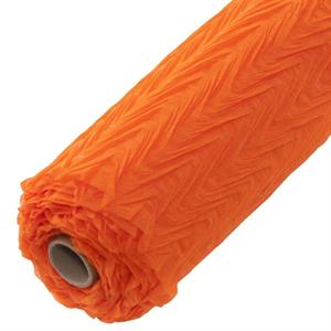 Bobina arancione in tessuto non tessuto a onde 50x4,5 mt