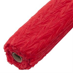 Bobina rosso in tessuto non tessuto a onde 50x4,5 mt