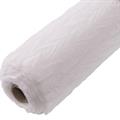 Bobina in tessuto non tessuto a onde bianco 50 cm x 4,5 mt 