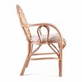 Poltrona in rattan con cuscino Irian 64X68H46/93 
