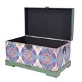 BAULE MDF FANTASIA VERDE 55X32H30 MADE IN CHINA