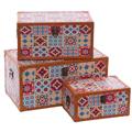 Baule in mdf 50x30H25 in set di 3 