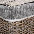 Baule in vimini 60X40H40 in set di 2