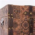 Baule in mdf 71x36H31 in set di 3 