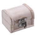 Cofanetto bianco in legno 9x7H6