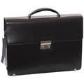 Cartella nera in pelle liscia King 42x12H31