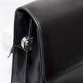 Cartella nera in pelle liscia King 42x12H31
