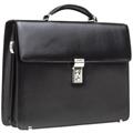 Cartella nera in pelle Queen 39x8H30