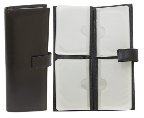 Portacarte nero 8x21