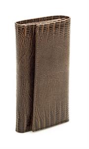 Portachiavi marrone 7,5x12  