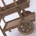 Carretto espositore in abete 87X42H135