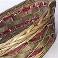 Cesto in vimini ovale 52x39H14